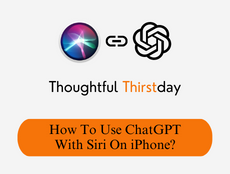 How To Use ChatGPT With Siri On iPhone?